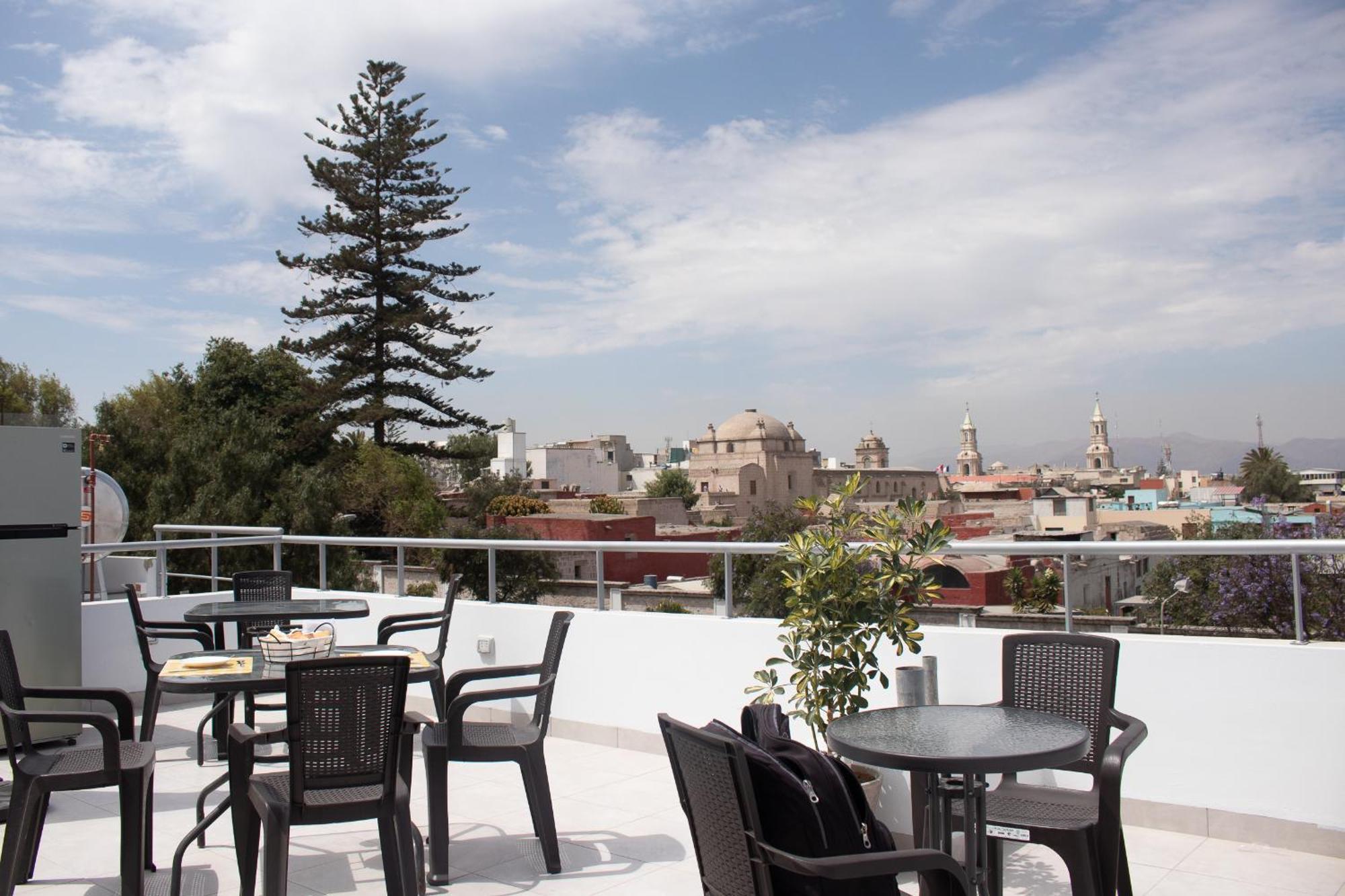 La Puerta Del Sol Hotel อาเรกิปา ภายนอก รูปภาพ