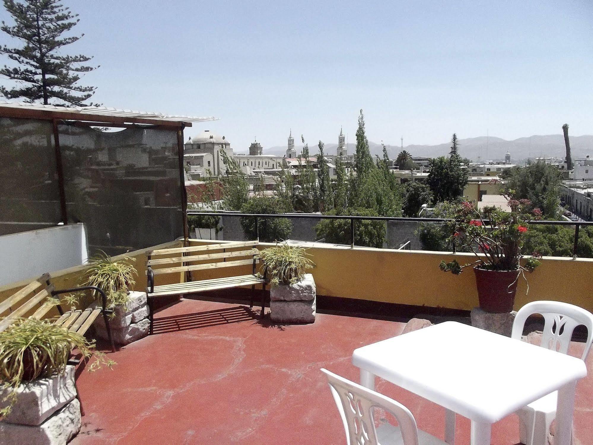 La Puerta Del Sol Hotel อาเรกิปา ภายนอก รูปภาพ